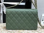 Chanel WOC 84448 Green Size 19.5 × 3.5 × 12 cm - 4