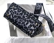 Dior Lady Leopard Print M8002 Size 24 x 20 x 11 cm - 6