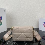 Prada Three-In-One Female Bag Beige 1BD292 Size 21 x 16 x 7 cm - 3