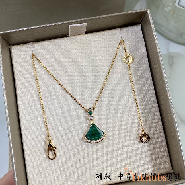 Balenciaga Necklace Green 01 - 1