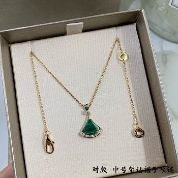 Balenciaga Necklace Green 01