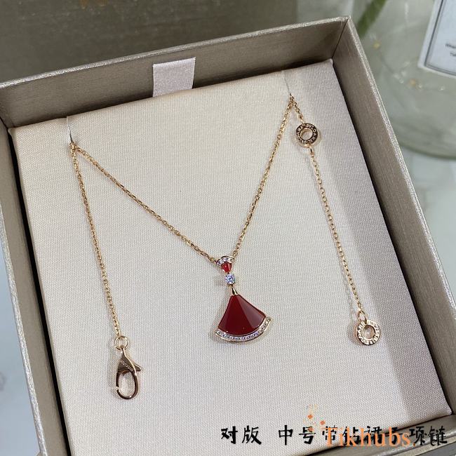 Balenciaga Necklace Red 01 - 1