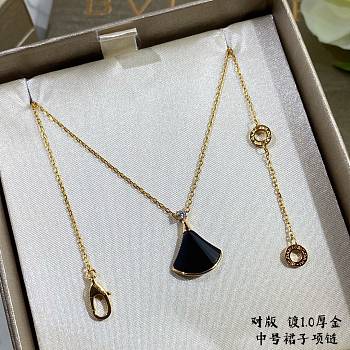 Balenciaga Necklace Black 01