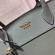 Prada Calf Leather Green Handbag IBA046 Size 30 x 22 cm - 6