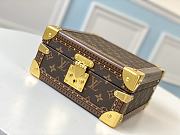 LV Jewelry Case Dark Rose Size 23 x 11 x 23 cm - 2