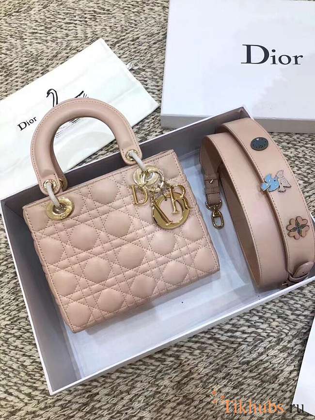 Dior Lady Ultra Matte Light Pink Size 20 x 17 x 9 cm - 1