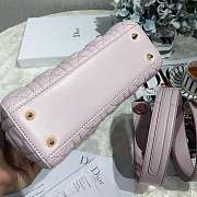 Dior Lady Ultra Matte Pink Size 20 x 17 x 9 cm - 5