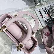 Dior Lady Ultra Matte Pink Size 20 x 17 x 9 cm - 4