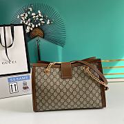 Gucci Padlock Shoulder Bag Brown 479197 Size 35 x 23.5 x 14 cm - 5