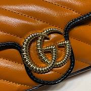 Gucci GG Marmont Dark Yellow 574969 Size 16.5 x 10.2 x 5.1 cm - 5