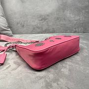 Prada polka-dot bag 1BH204 Pink Size 22 x 12 x 6 cm - 5