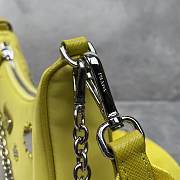 Prada polka-dot bag 1BH204 Yellow Size 22 x 12 x 6 cm - 6