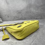 Prada polka-dot bag 1BH204 Yellow Size 22 x 12 x 6 cm - 5