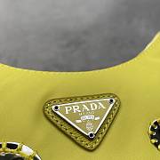 Prada polka-dot bag 1BH204 Yellow Size 22 x 12 x 6 cm - 4