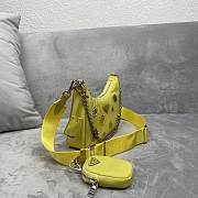 Prada polka-dot bag 1BH204 Yellow Size 22 x 12 x 6 cm - 2