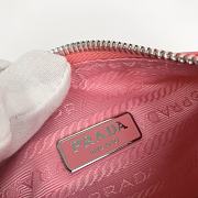 Prada Nylon Hobo Polka-Dot Bag 1BH204 Pink Size 22 x 12 x 6 cm - 4