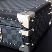 LV Jewelry Case Silver Hardware Black Size 23 x 11 x 23 cm - 5