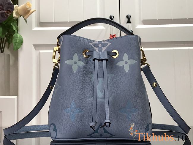 Louis Vuitton NÉONOÉ BB Handbag Blue M46023 Size 20 x 20 x 13 cm - 1