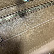 Valentino Tote Gold Stud Brown 0970B Size 33 × 14 × 26 cm - 2