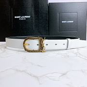 YSL Belt Size 3 cm 03 - 4