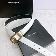 YSL Belt Size 3 cm 03 - 2