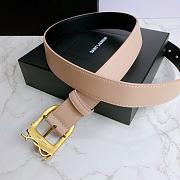 YSL Belt Size 3 cm 04 - 6