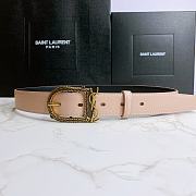 YSL Belt Size 3 cm 04 - 5