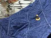 Chanel Denim Fabric Washed Retro Craft Size 36 cm - 2