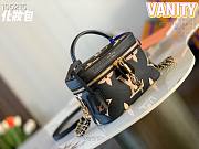 LV Vanity Black Small Handbag M45608 Size 19 x 13 x 11 cm - 1