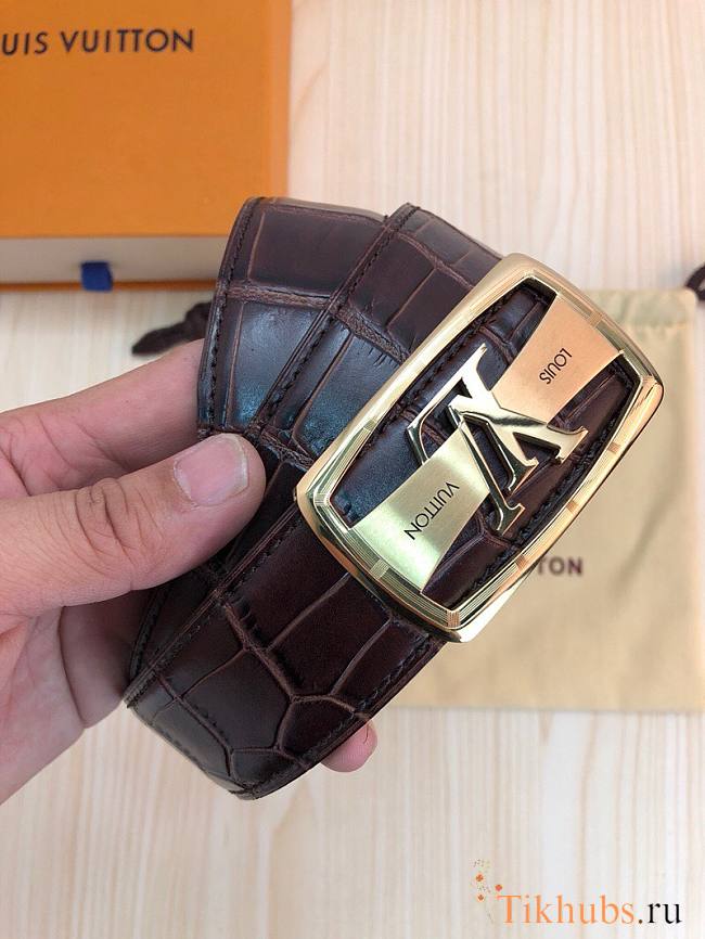 LV Belt Gold Size 3.8 cm - 1