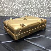 Valentino Roman Stud Gold Clutch Size 20 x 5 x 14 cm - 6