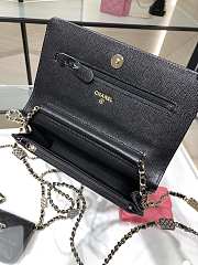 Chanel WOC Caviar AP2400 Black Size 19 cm - 6