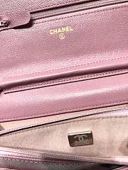 Chanel WOC Caviar AP2400 Pink Size 19 cm - 5