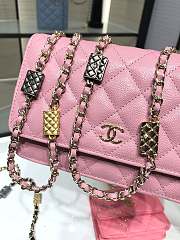 Chanel WOC Caviar AP2400 Pink Size 19 cm - 2