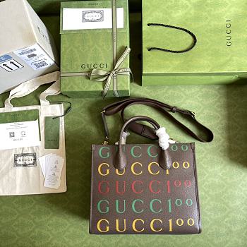 Gucci 100 Tote Bag Size 31 x 26.5 x 14cm