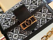 LV Dauphine M44580 Black Size 20 x 15 x 9 cm - 2