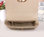 Dior Caro Beige Gold Hardware Size 28x17x9cm - 2