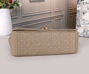 Dior Caro Beige Gold Hardware Size 28x17x9cm - 3