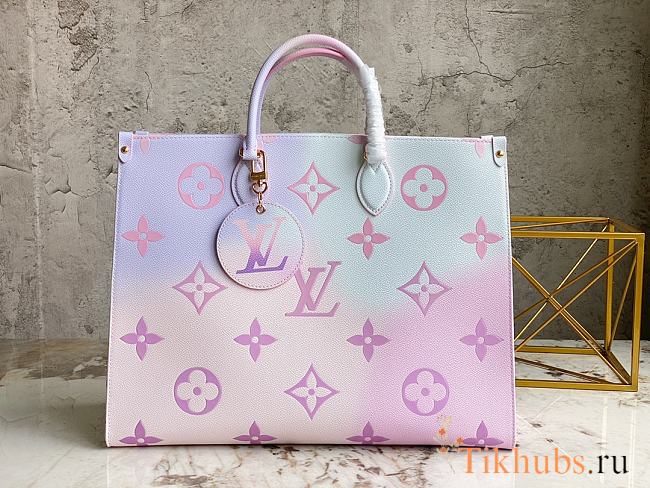 LV Onthego Sunrise Pastel Pink Size 41 x 34 x 19 cm - 1