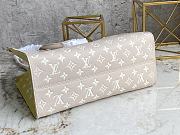 LV Onthego Beige Pink yellow Size 35 x 27 x 14 cm - 6