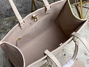 LV Onthego Beige Pink yellow Size 35 x 27 x 14 cm - 2