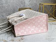 LV Onthego Beige Pink yellow Size 35 x 27 x 14 cm - 3