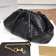 Bottega Venata Pouch Black 37x11x20cm - 3