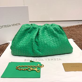 Bottega Venata Pouch Green 37x11x20cm