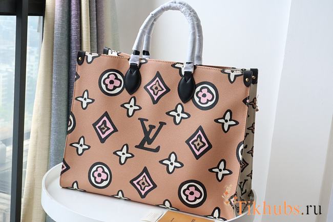 LV Onthego Monogram Print 41x34x19cm - 1