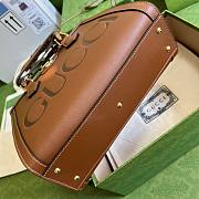 Gucci Diana Tote Brown Leather 27x24x11cm - 3