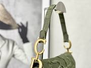 Dior Saddle Green Camouflage 25x6x20cm - 6