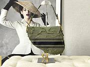 Dior Saddle Green Camouflage 25x6x20cm - 3