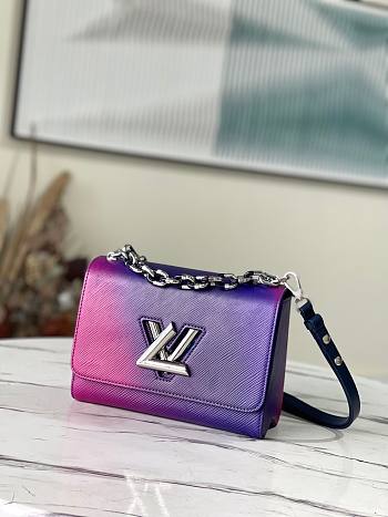 LV Twist Gradient Purple 23x17x9.5cm