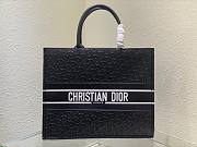 Dior Book Tote Oblique Black 41cm - 1